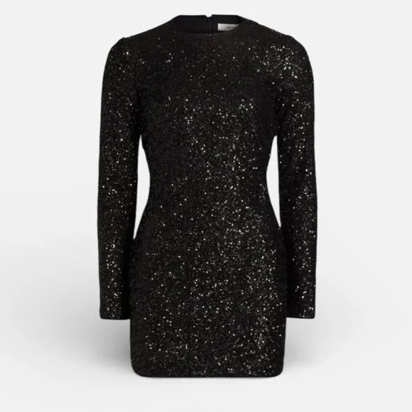 knee length dresses for ladies Venus Sequin Mini Dress